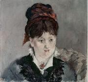 Edouard Manet, Portrait d'Alice Lecouve dans un Fautheuil